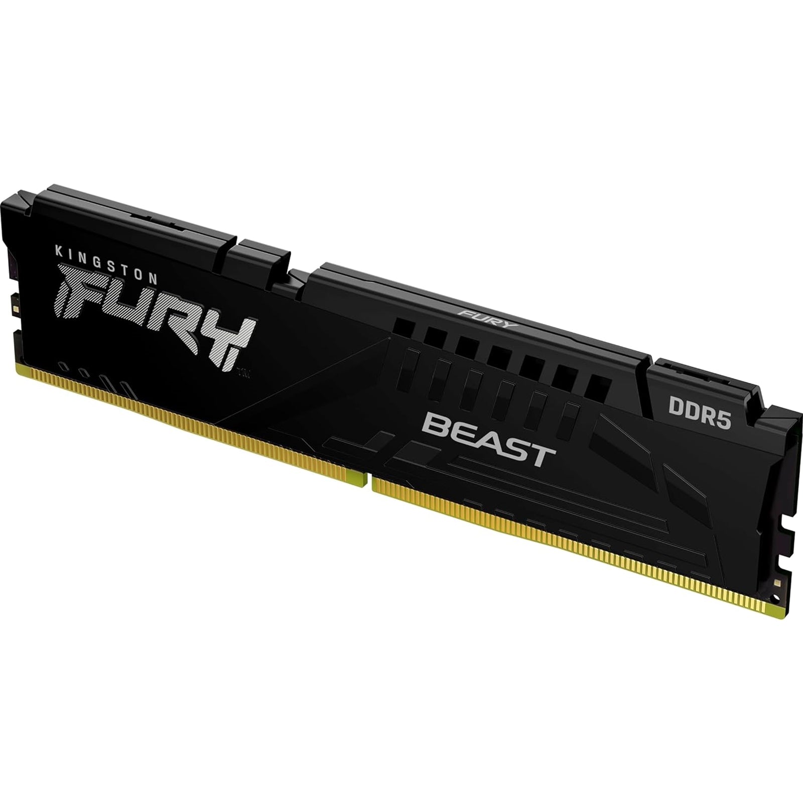 Kingston FURY Beast KF560C36BBE2-16 16GB System Memory, 6000MT/s, DDR5, CL36, DIMM, Black, AMD EXPO Certified Kingston FURY Beast KF560C36BBE2-16 16GB System Memory, 6000MT/s, DDR5, CL36, DIMM, Black, AMD EXPO Certified